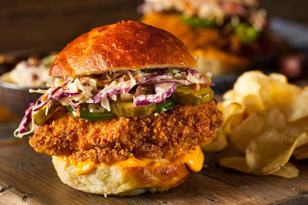 CHICKEN BURST BURGER