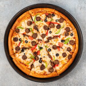 Mutton Kabab Pizza
