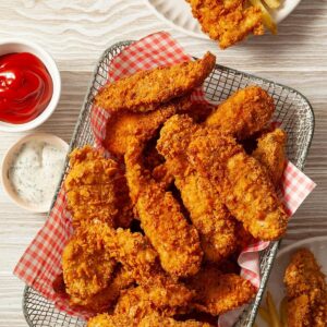 Spicy Boneless Chicken Stripes