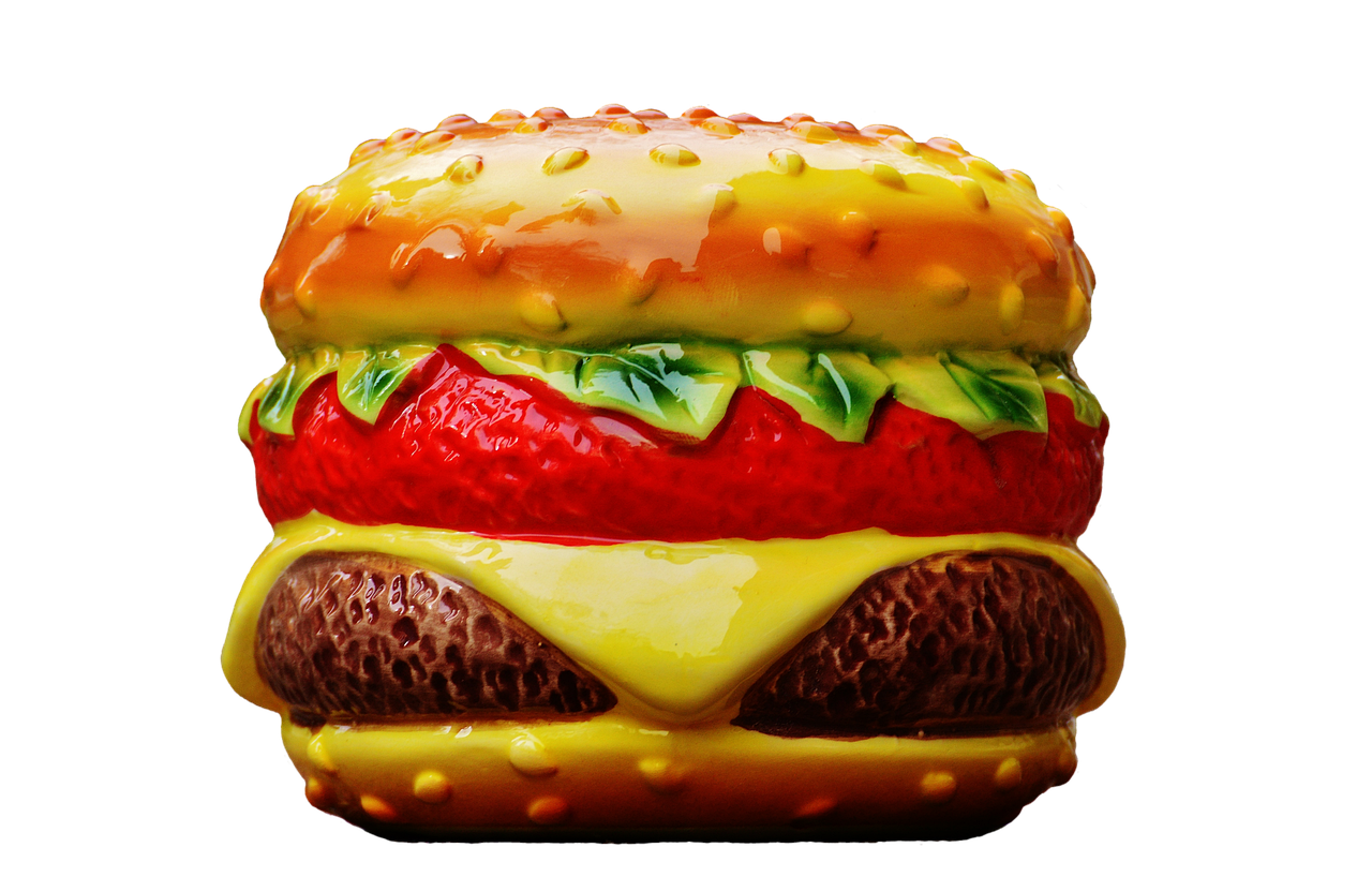 cheese burger, piggy bank, ceramic, fragile, decoration, food, hamburger, yummy, fun, isolated, exemption, cut out, cutting out, piggy bank, piggy bank, hamburger, hamburger, hamburger, hamburger, hamburger