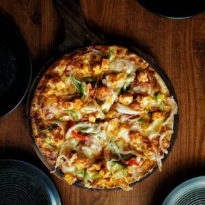 schezwan paneer piza
