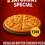 butter chicken pizza