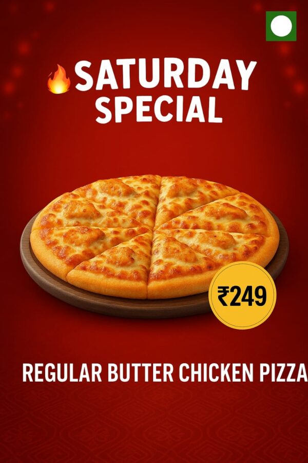 butter chicken pizza
